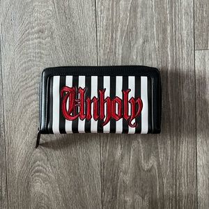 Wallet Goth Black Craft Cult